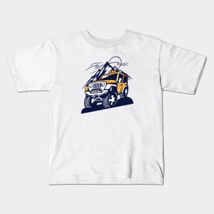 Super Truck mountain Kids T-Shirt